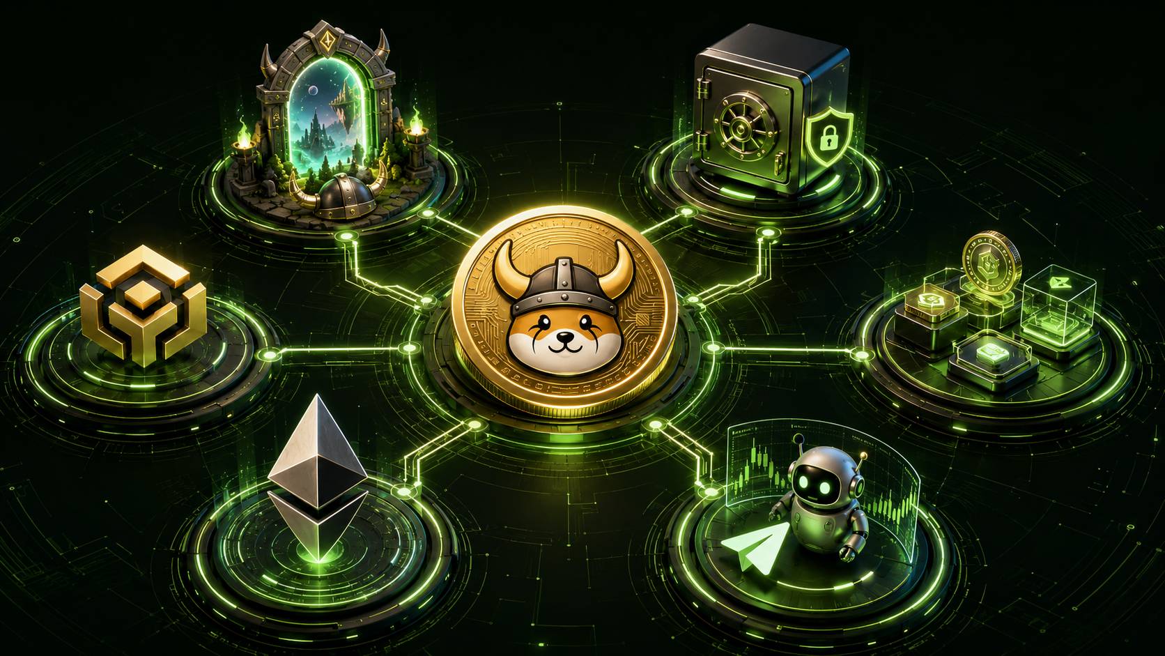 اکوسیستم ارز دیجیتال FLOKI