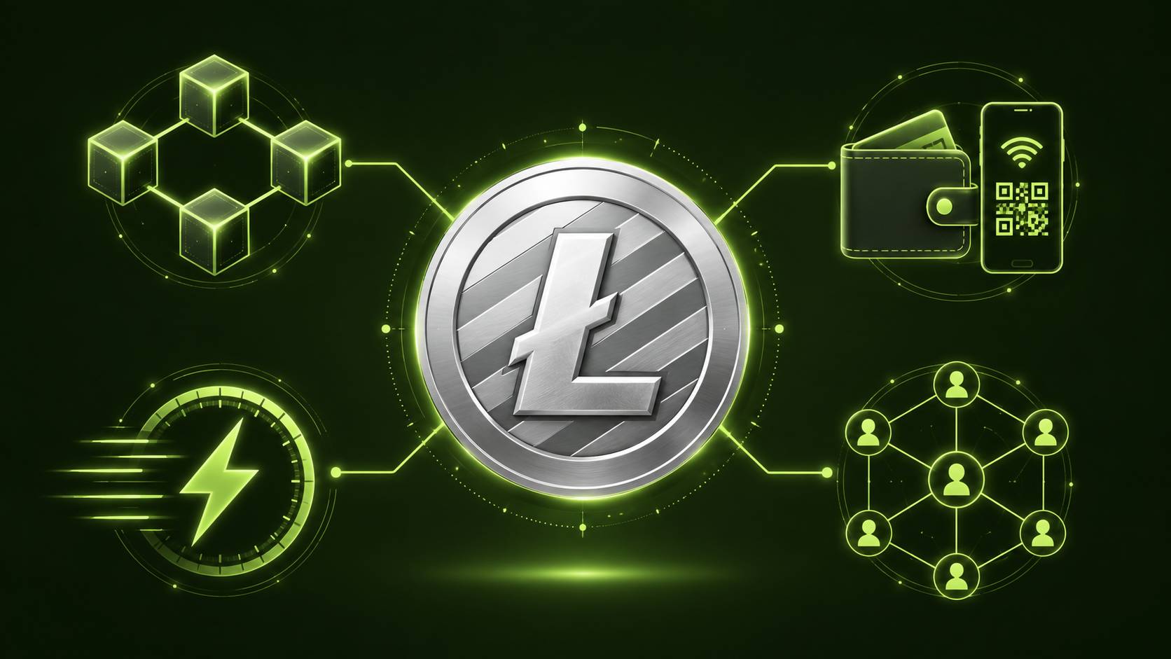 اینفوگرافیک معرفی شبکه لایت کوین و کاربردهای LTC.jpg