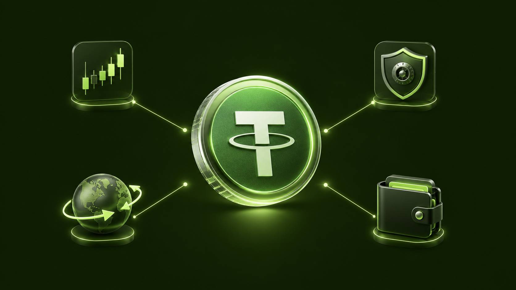 کاربردهای تتر USDT