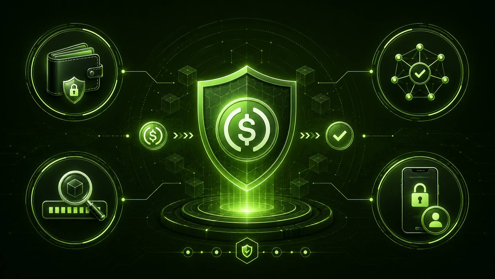 نکات امنیتی خرید و انتقال USDC